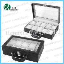 Faux-leather Black  Watch Box, Watch Presentation Boxes