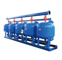 Backwash sand medium filter