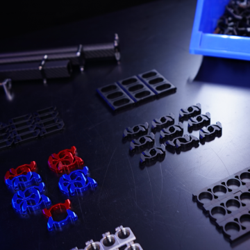 Customized CNC aluminum FPV frame mount