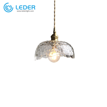 LEDER White And Gold Pendant Lamps