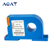 0-2000A Input 4-20mA 0-10V Output Closed Loop AC Hall Effect Current Sensor Transducer DC Current Transmitter