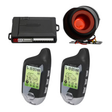 Two-way Car Alarm System with LCD Remote and Engine Start Vibration Alarm