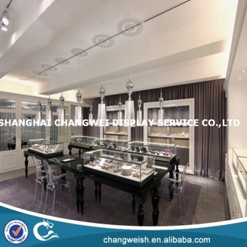 jewelry display showcase set