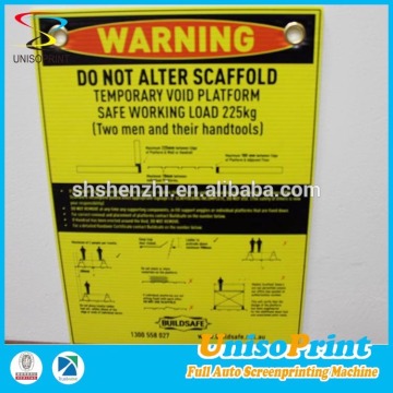 Colored sign board samples supplier
