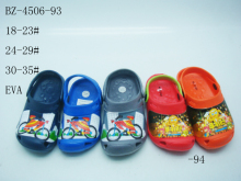 BZ-4506-93 EVA clog shoes kids fancy sandals EVA sandal shoes