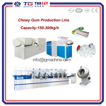 Chewy gum production line