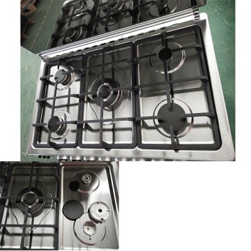 Stainless steel body Freestanding Installation gas oven