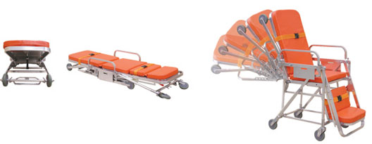 Chair Form Ambulance Stretcher