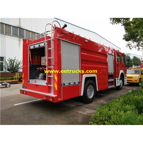 7000L 280hp SINOTRUK Fire Fighting Trucks