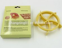 1PCS Plastic DIY Kaiser Roll Maker Mold Cake Bread Seal Cutter Tool for Kitchen