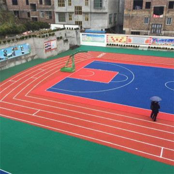 Commercial use basketball court floors