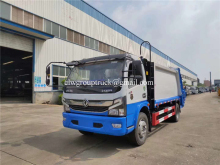 Municipal compression refuse collector truck