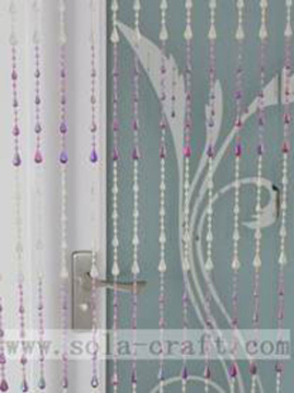 Holiday Decoration Hanging Plastic Bead Garlands Curtains