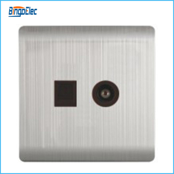 tel internet tv multi function socket