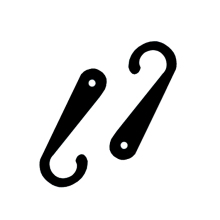 High-Quality Plastic Sock Hanging J-Hooks on Sale for Sock Package Storage