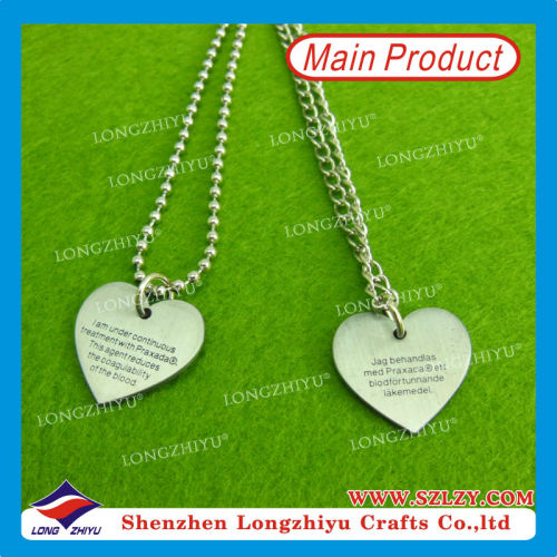 Custom Dog Tag Design Your Own Dog Tags for Heart Shaped