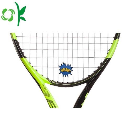 Amortisseur personnalisé de vibration de tennis de Freak de silicone personnalisé