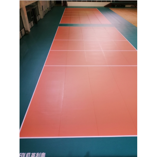 Profesional Indoor Volleyball Sport Mat IVS Standar Lantai Olahraga High End