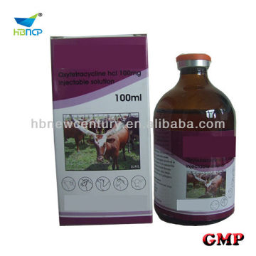 Oxytetracycline hcl Injectable solution 100ml