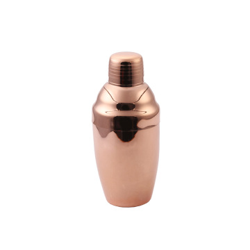 Stainless Cocktail Champagne Metal Shaker in Copper Plated