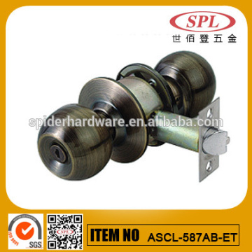 cylindrical knob lock , lock with knob , knob door lock with price