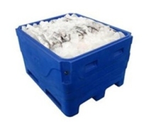 2015 new design white color PE 30L rotational mould ice box