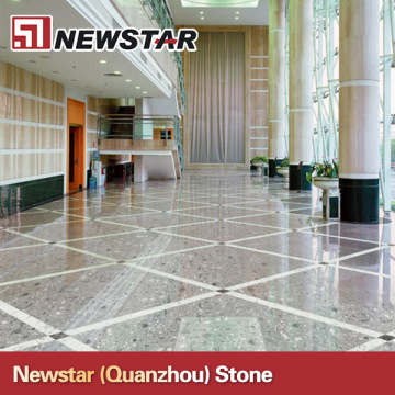 Newstar grey colour artificial quartz flooring tile