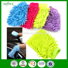 Microfiber car wash mitt chenille glove wash car