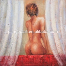 Sexy chinese buddha woman nude angel oil paintings