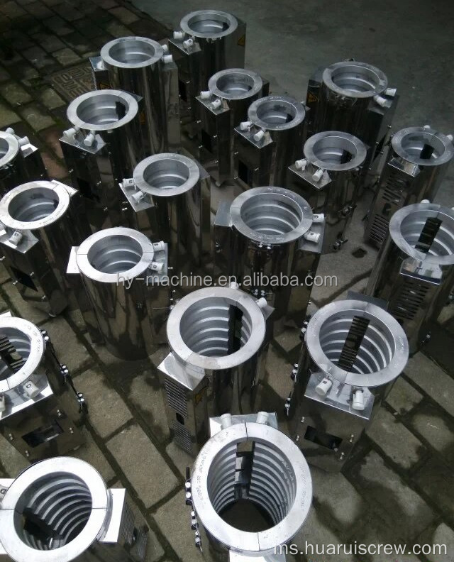 Pemanas Extruder Aluminium untuk mesin plastik