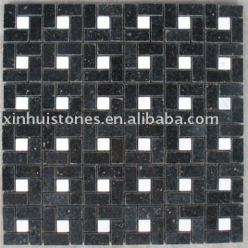 Black Mosaic tile