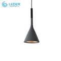 LEDER Led Moderne Béton Lumière