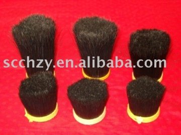 black unboiled bristles , pig nylon bristles