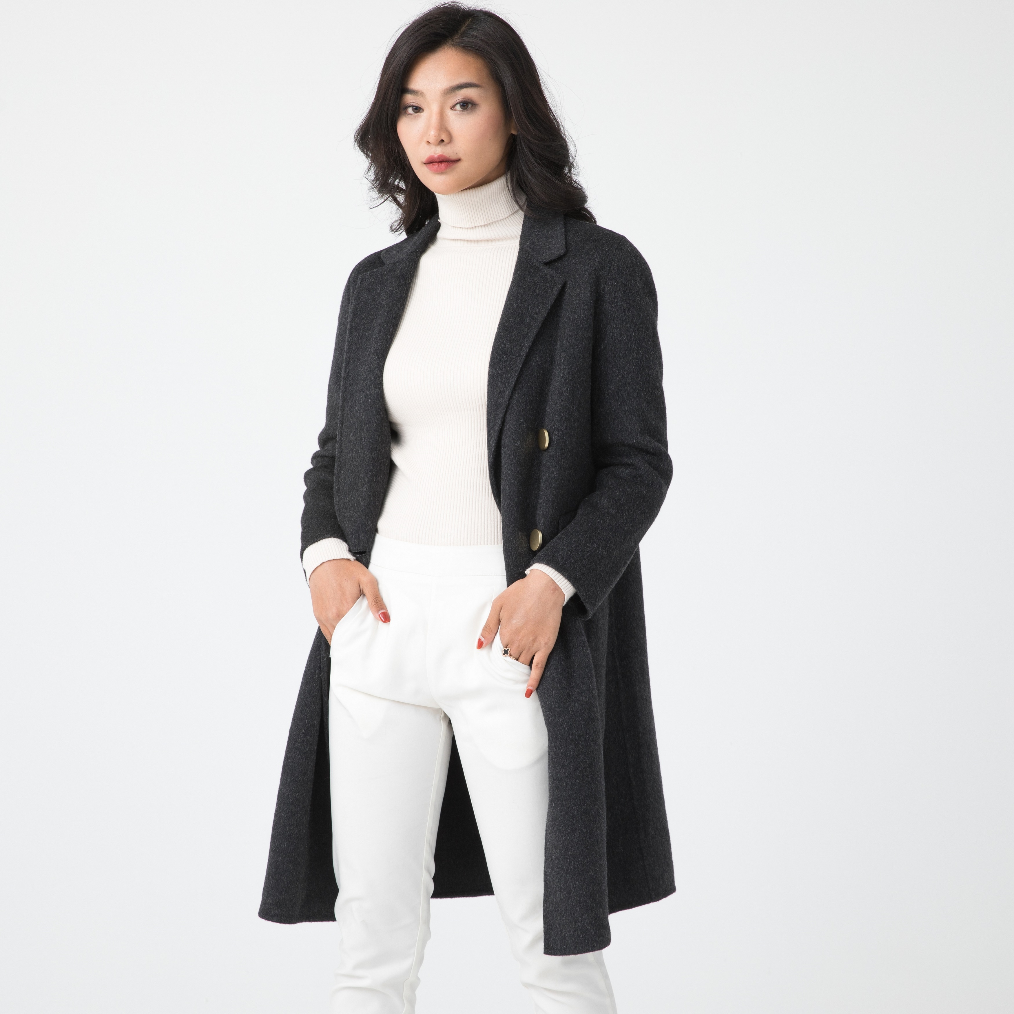 Kaschmir-Mantel Cashmere Coat