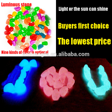 Wedding Decorative Garden Stones Glow in the Dark