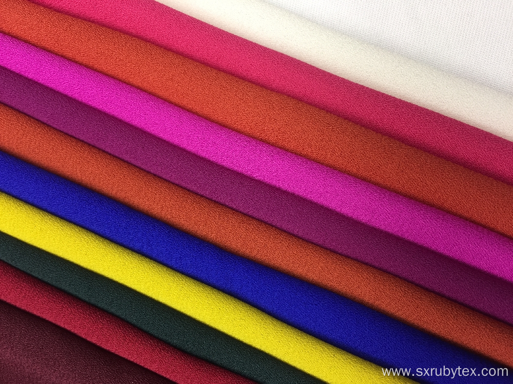 75D Polyester Dobby Solid Fabric