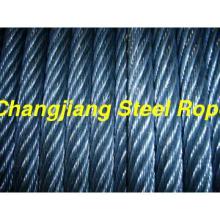 Line contacted wire rope