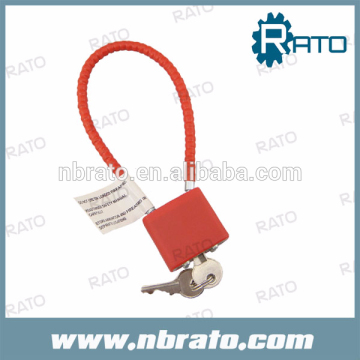 8.5"-15" steel cable gun thin padlock