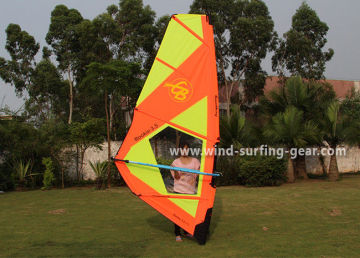 High Tenacity Wind Surf Sail Polyester Dacron , 2.5 Gustbay Rookie School Windsurfing Sail
