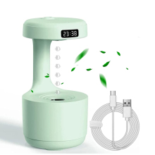 600ml Anti Gravity Humidifier - Water Drop Desktop Humidifier