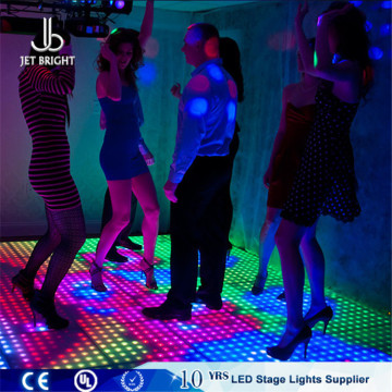 Digital led pressure sensitive dance floor