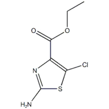 4-тиазолкарбоновая кислота, 2-амино-5-хлор-, этиловый эфир (9CI) CAS 136539-01-0