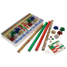 Wrapping Paper Set Prestige Foil Gift Wrap Package