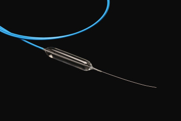 Wireguided balloon dilatation catheter