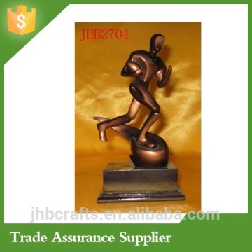 Resin trophy figurines & trophies and medals china manuefacture