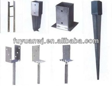 Galvanized Drive-in Spikes 81*81*750mm