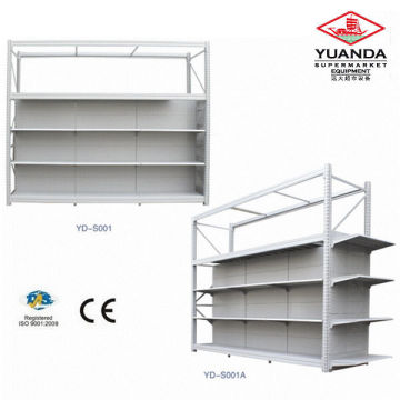 Supermarket large rack store storage shelves