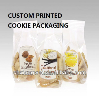 Cookies packaging bags with custom printing