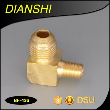 brass reducing single flare elbow brass hose connector copper pipe fittings