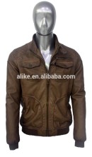ALIKE man jacket pu jacket latest fashion jacket